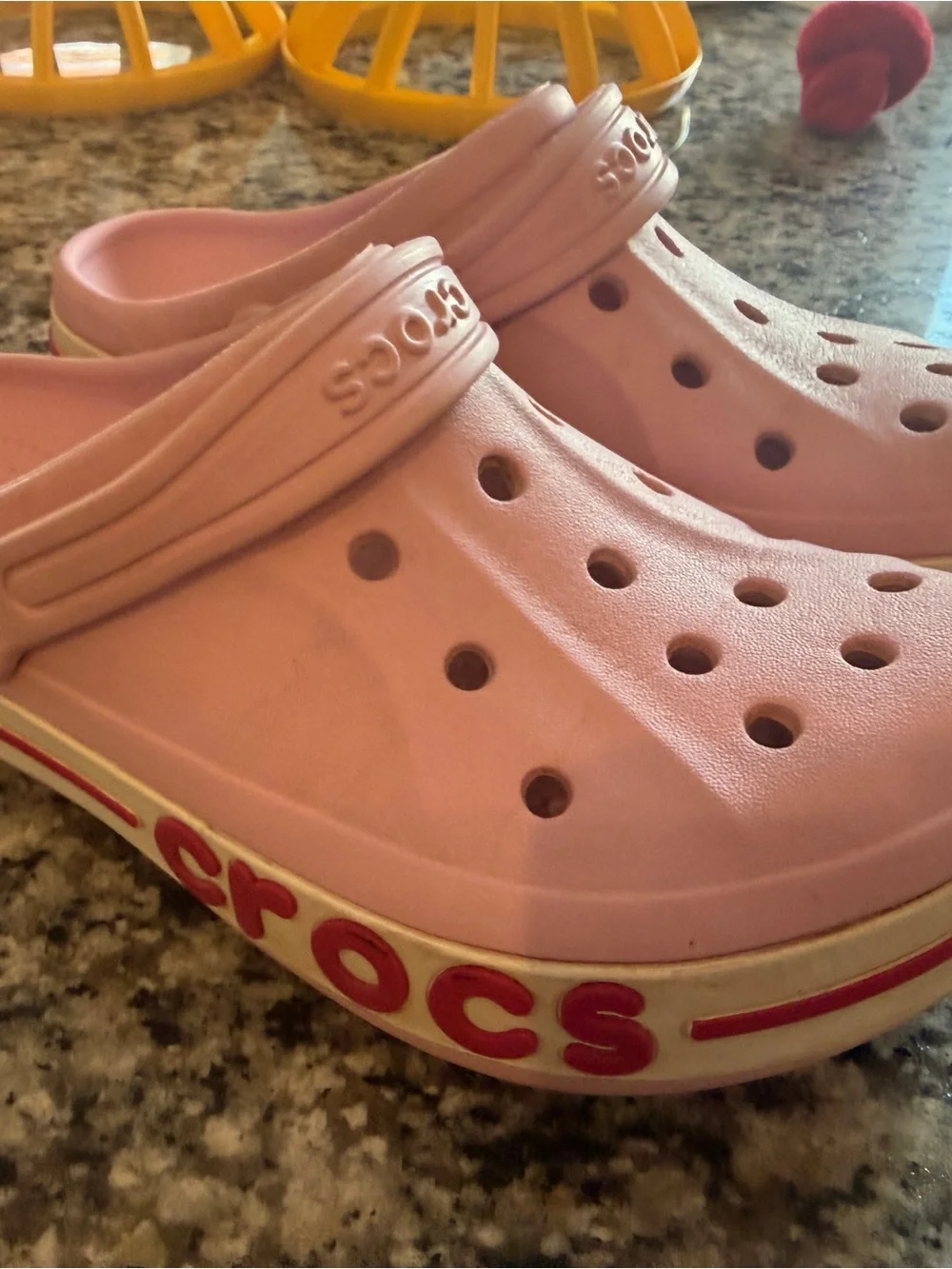 Crocs Bayaband Clogs Ballerina Pink Size J3